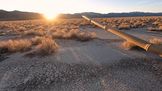 Exploring The 70 Mile Long Alamo Road Trail Near Area 51 : Nevada (Pt1of2)