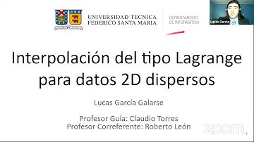 Interpolación del tipo Lagrange para datos 2D dispersos