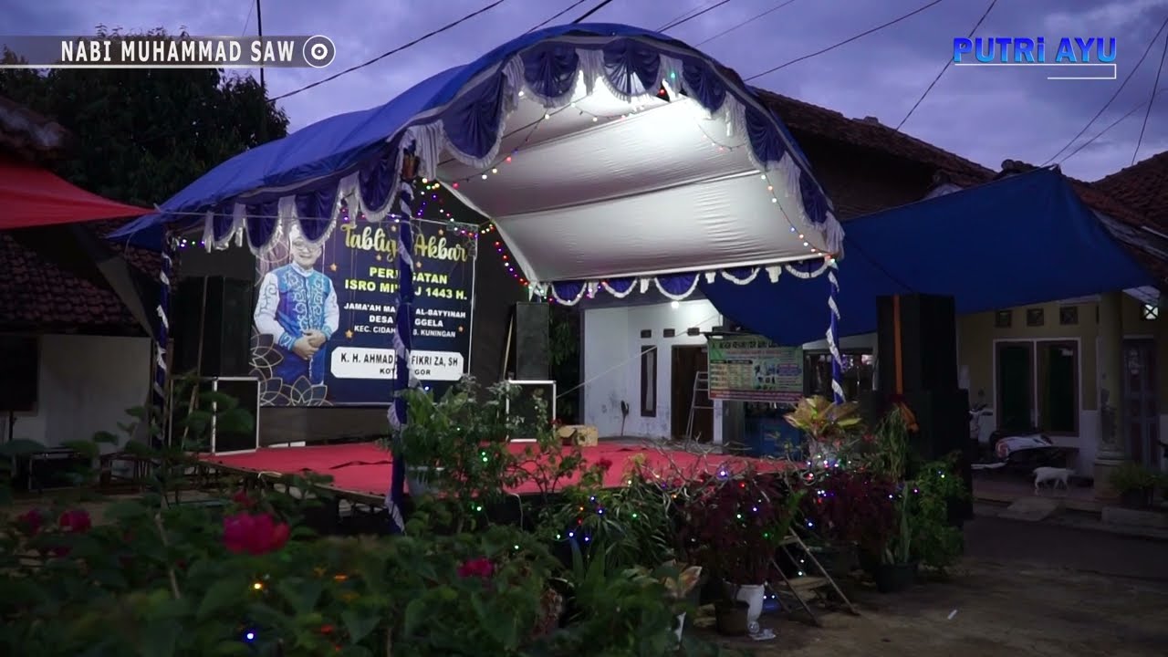 Persiapan Isro Mi'roj Desa Nanggela Kec Cidahu Kab Kuningan