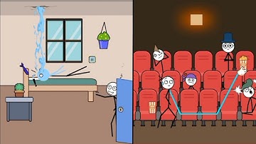 Thief Puzzle: (Level 141-150) Gameplay Walkthrough Solution - Funny Stickman Brain Puzzle Game