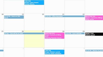 The DeskAway Calendar Tutorial