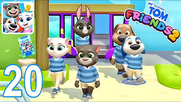 My Talking Tom Friends 2 Gameplay Walkthrough Part 20 - The Movie (Android/iOS)