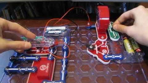 Snap Circuits Classic | Project 120: Optical Transmitter & Receiver
