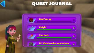 🎮QUESTS #pt6🎮 Realmcraft | ☑️ Check you quest journal in Survival Mode | #minecraftfree game screenshot 5