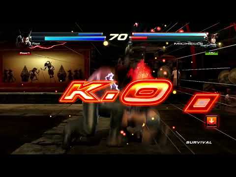 Tekken Tag Tournament 2 - PS3 - Survival - Tag - Team Leader - Ancient Ogre - 11 Wins