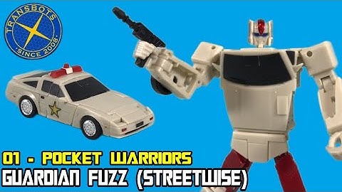 01 - Pocket Warriors Guardian Fuzz (Streetwise) - X-Transbots