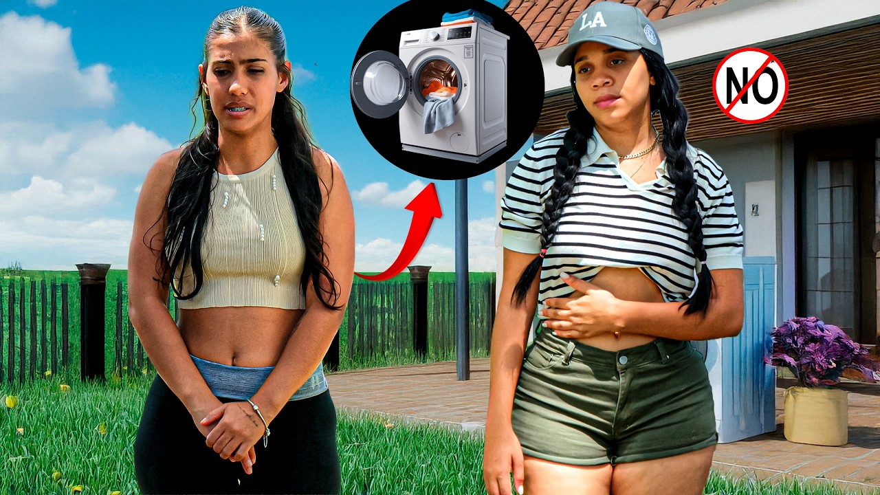 LA VECINA NO QUERÍA PRESTAR SU LAVADORA, HASTA QUE PASÓ ESTO 😳😱