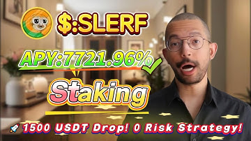 ⚡ Solana SLERF staking tutorial revealed — earn 7721.96% APY easily, tested with zero risk!
