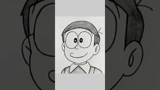 Easy Nobita Drawing From Doraemon ✏️✨Easy Drawing...!!!#drawing #nobita #cartoon #anime #doraemon