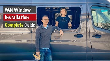 How to Install a Van Window | CR LAURENCE | Step-by-Step | Van Build Series