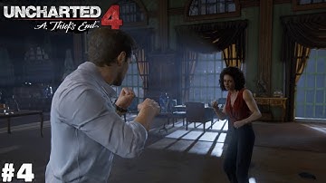 Uncharted 4  A Thief’s End Ps4 Fat - Walkthrough Part 4, No Commentary