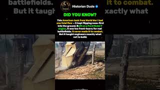 This WWI Tank Had One Fatal Flaw Nobody Expected. #shorts