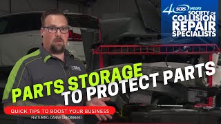 Celebrity SCRS Quick Tips: Parts Storage to Protect Parts Net Worth