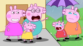 Poor Mummy Pig and Peppa Pig is Abandoned? | Peppa Pig Funny Animation