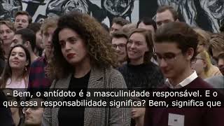 JORDAN PETERSON deixa militante sem palavras ao tentar fazê-la definir MASCULINIDADE TÓXICA