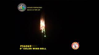 SB150OT11 - 6 INCH SHELL - WIZARD FIREWORKS - PS6069
