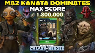 Easy 1.8 Million With Maz Kanata On Tier 5 Order 66 Raid Guide