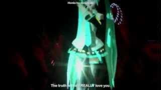 Hatsune Miku - Ai Kotoba (Words of Love) ~ Project DIVA Live Solo Japan Concert 2010 HD. eng subs