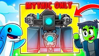 MYTHIC Units ONLY in NEW Toilet Tower Defense UPDATE..