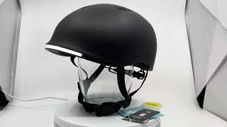 Lumos Nyxel Quin Mips Smarter City-Helm Mit 360 Licht Sturzsensor