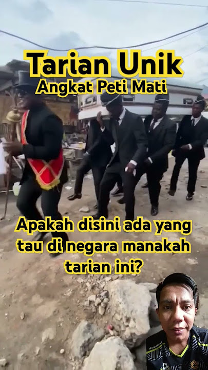 Tarian Unik Dancing Pallbearers😲⁉️ #tradisi #unik #shorts