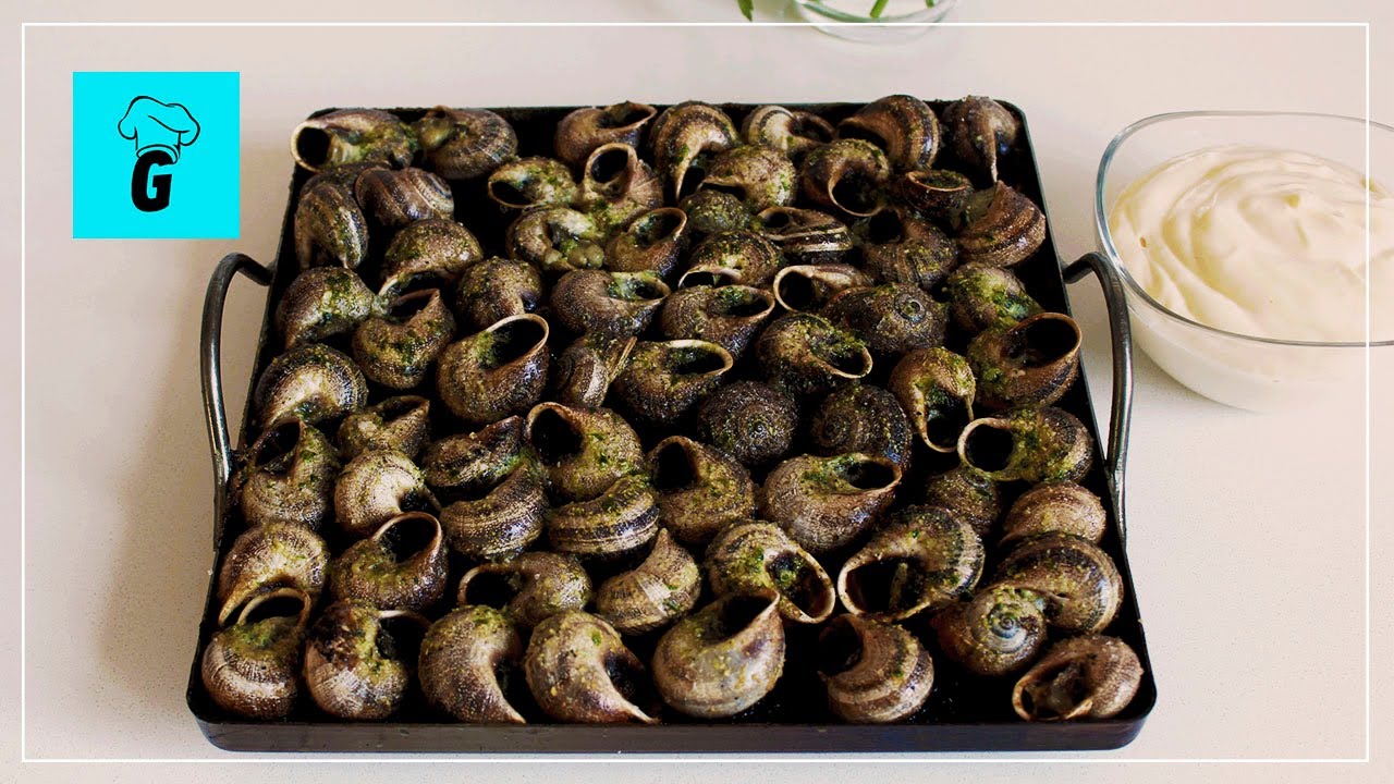 CARACOLES A LA BARBACOA CON ALLIOLI | a la brasa | A LA LLAUNA