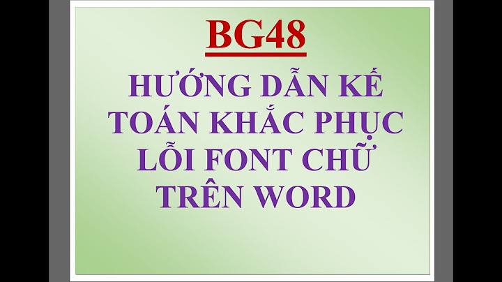 Lỗi nhảy font chữ từ vntime sang arial