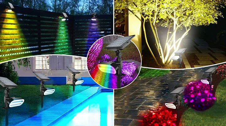 Solar Spot Lights Outdoor - HAARAY