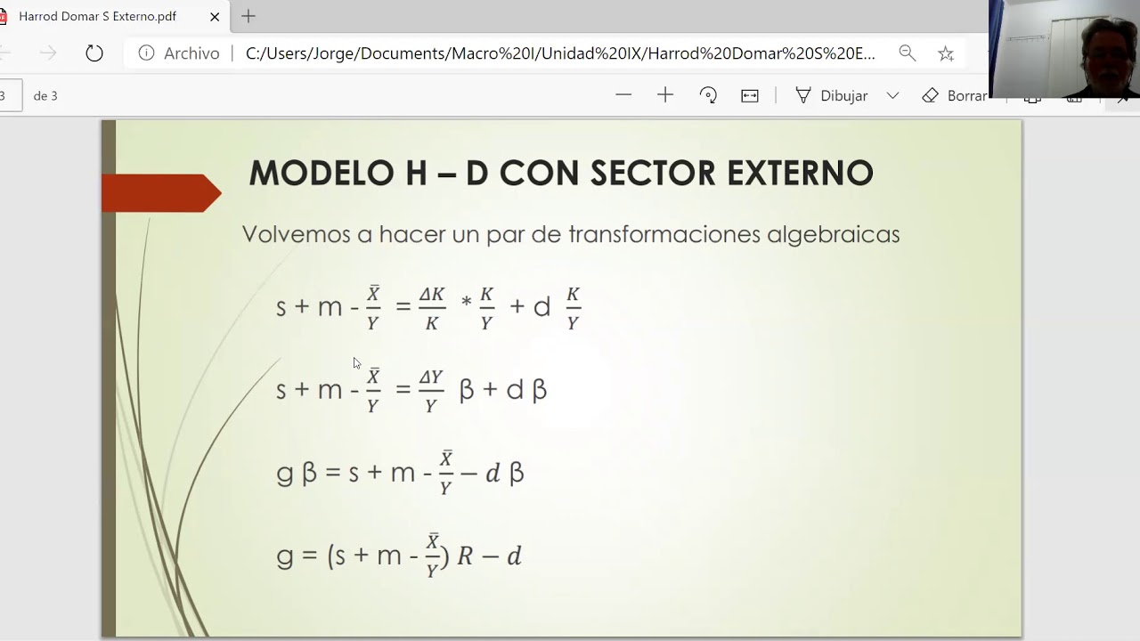 Introducir 100+ imagen modelo de crecimiento de harrod domar