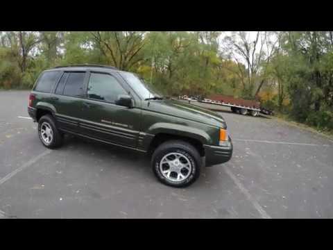 4K Review 1997 Jeep Grand Cherokee Orvis 4.0L 6 Cyl Virtual Test-Drive and Walk around