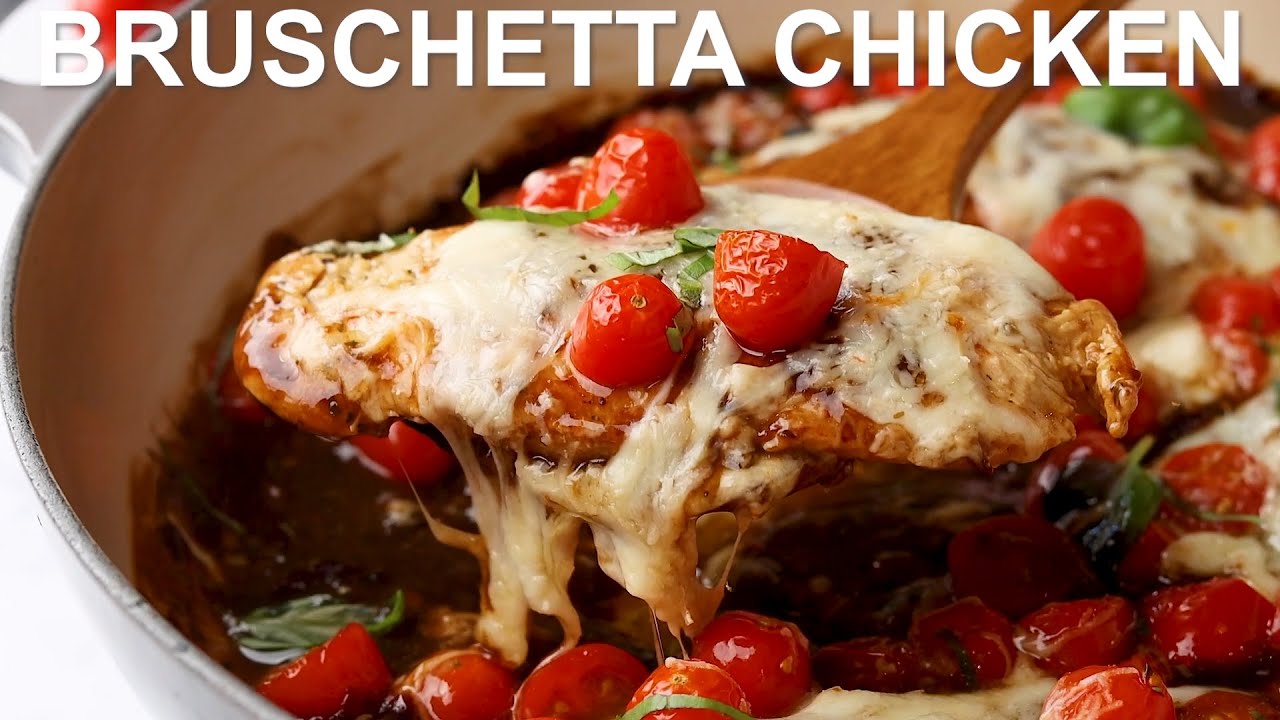 Bruschetta Chicken - YouTube