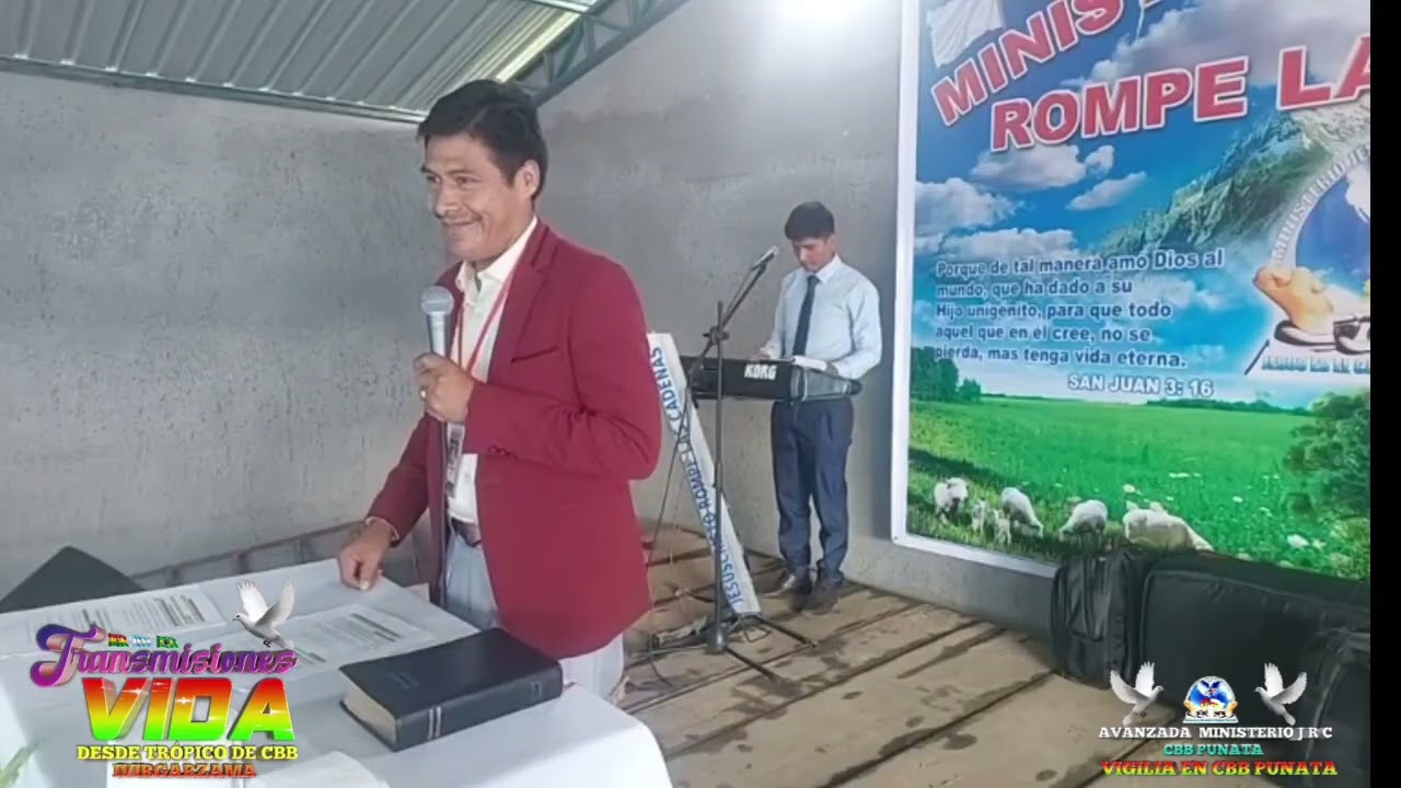 Compartiendo la palabra de Dios pastor Luciano arancibia 