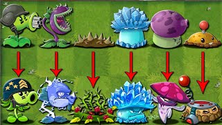 PvZ 2 Discovery - All Plants & Zombies PVZ 1 vs PVZ 2