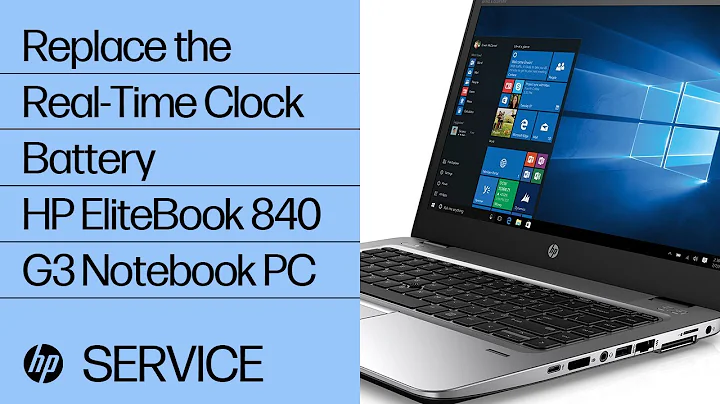 Replace the Real-Time Clock Battery | HP EliteBook 840 G3 Notebook PC | HP