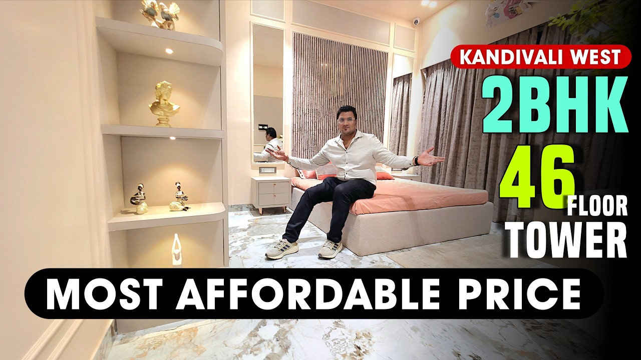 2bhk sale in kandivali west mumbai / affordable price/ sample flat video kandivali #2bhk #kandivali