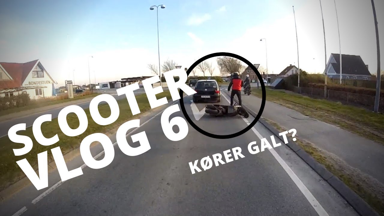 Scooter Vlog 6 | Skovtur - KØRER FRONTALT GALT!