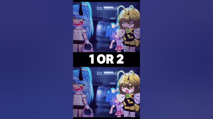 1 or 2? #gacha #gachaclub #gachameme #shorts #trend