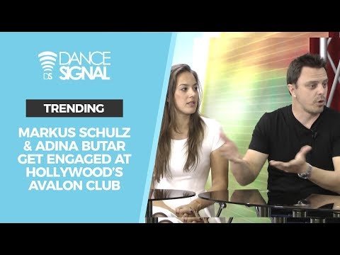 #DSNEWS : Markus Schulz & Adina Butar | Get Engaged at Hollywood’s Avalon Club