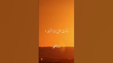 سورة البلد 🎧قران كريم محمد صديق المنشاوي خلفية سوداء كرومة قران #محمد_صديق_المنشاوي #المنشاوي #قرآن