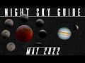 The Night Sky | May 2022 | Total Lunar Eclipse | Blood Moon