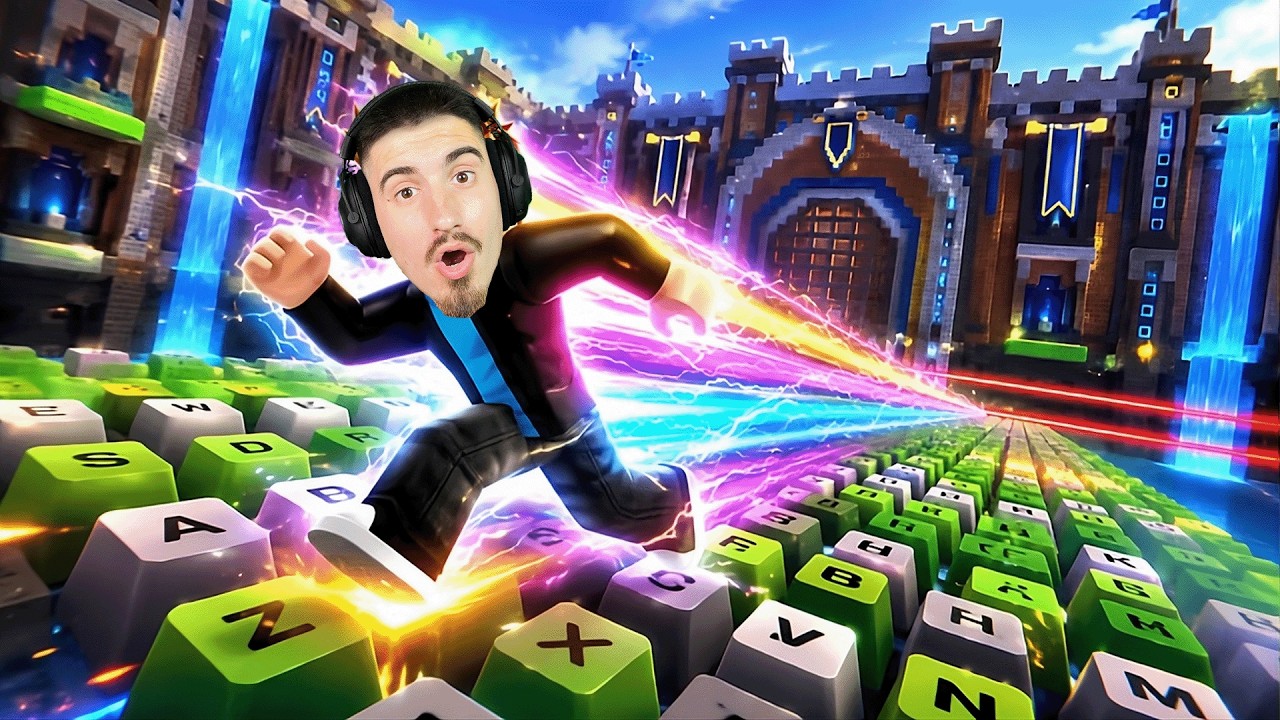 СТАНАХ НАЙ-БЪРЗИЯТ ИГРАЧ В ROBLOX +1 SPEED CASTLE ESCAPE