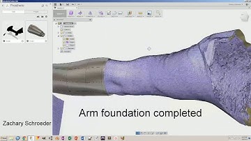Prosthetic Design | Speed Modeling | Fusion 360