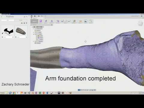 Prosthetic Design | Speed Modeling | Fusion 360