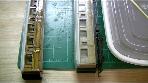 oorail.com | LNER Teak Coach Project - Part 2 Staining