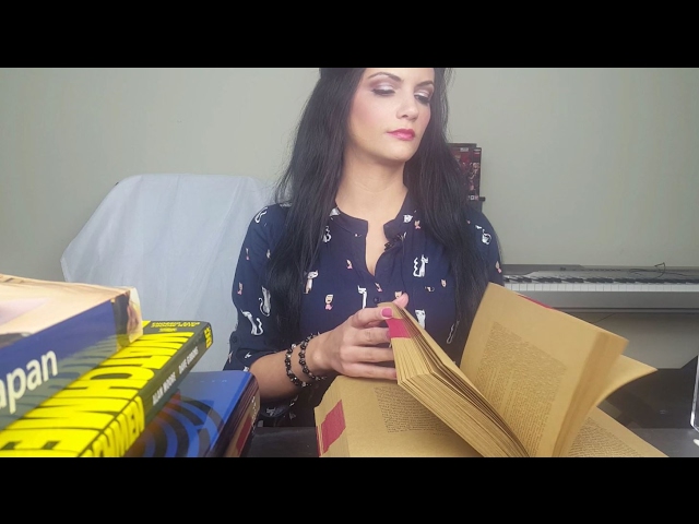 ASMR |  Library Roleplay 📚 whisper, page flipping, tapping