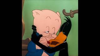 Hello, Baby. Nice, Fat, Little Erball. Full Loop Daffy Duck And Porky Pig From Quackbusters