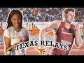 Texas Relays Track Meet Vlog |Tara and Hunter|