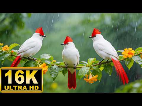 Piano & Birds Chirping Sounds for Relaxation ~ Deep Emotional Healing and Gentle Stress Relief🕊️🌸
