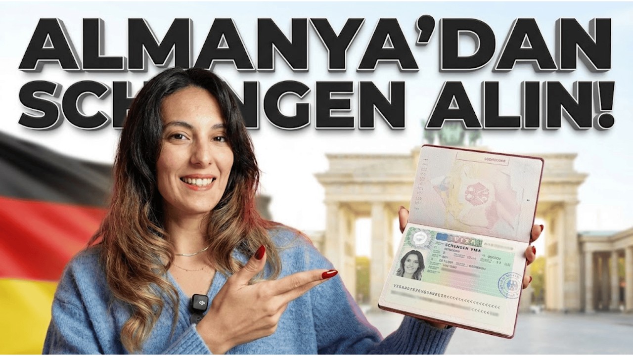 2026' da Almanya (Schengen) Vizesi Nasıl Alınır? 🇩🇪
