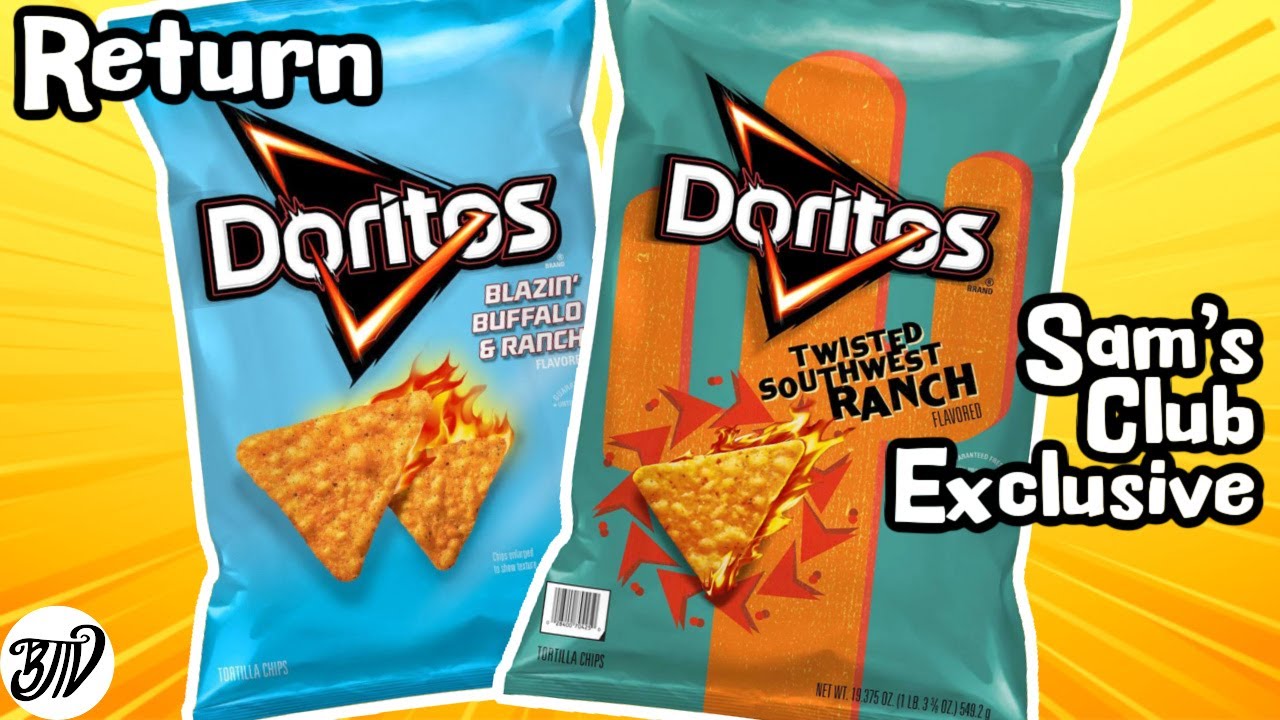 Sam's Club Exclusive Twisted Southwest Ranch Doritos & Blazin' Buffalo